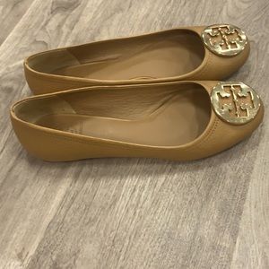 Tory Burch  Tan Flats Size 9.5